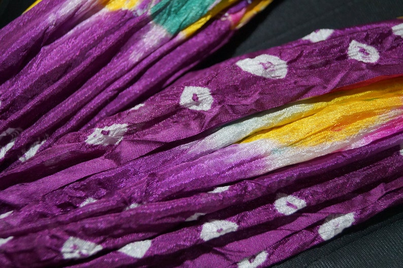 PIC755 FREE SHIPPING Indian Vintage Fashion Bandhani Scarf Cotton for Women Light Weight scarf Long Scarf