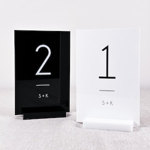 Lux Modern Table Numbers, Minimalist Wedding Table Numbers, Wedding Table Numbers Acrylic, Luxe Modern Wedding