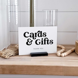 Kaarten & Geschenken Tafelbord, Cadeau- en Kaartenbord, Modern Acryl Bruiloftbord, Bruiloft Tafelblad Borden Addison 008