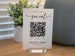 Personalized Business Social Media Sign, QR Code Sign, Instagram QR Code Sign 