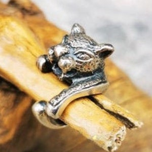 jaguar ring in silver .925