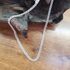 Chinese woven chain in silver .925
