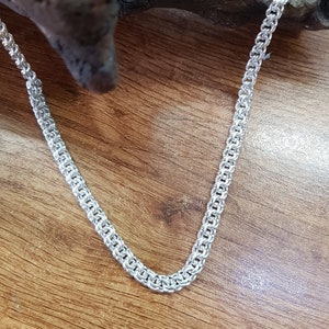 Chinese woven chain in silver .925 image 3