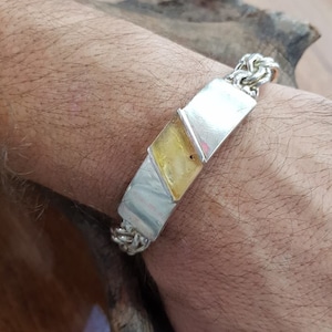 Chinesisches gewebtes Armband aus 925er Sterlingsilber für Herren