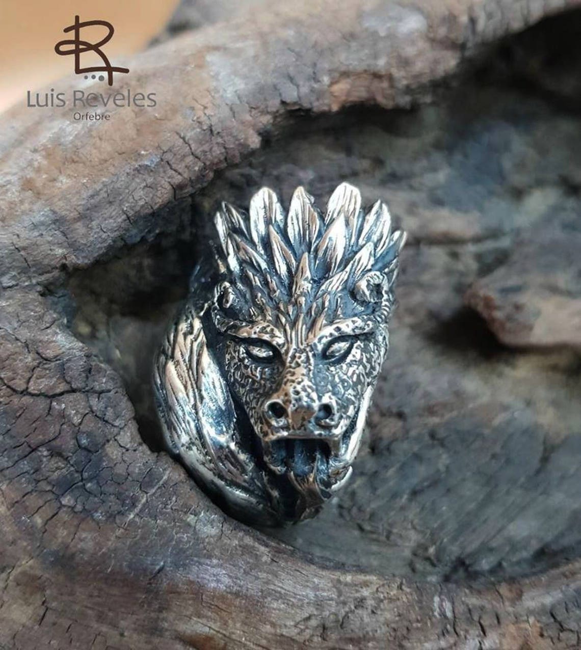 Quetzalcoatl Ring Etsy