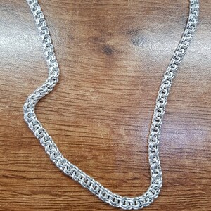 Chinese woven chain in silver .925 image 2