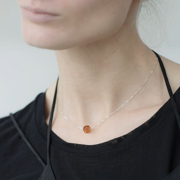 Amber pendant, baltic amber pendant, tiny amber, amber necklace, tiny pendant, tiny choker, choker necklace, chokers, dainty choker