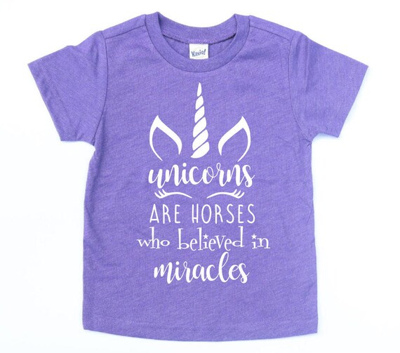 Unicorn Kids Shirt Toddler Shirt Baby Shirt Unicorn Etsy