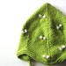 Olivia Rosano reviewed Green baby hat knitted baby hat bee hat baby pilot hat merino wool hat MADE TO ORDER