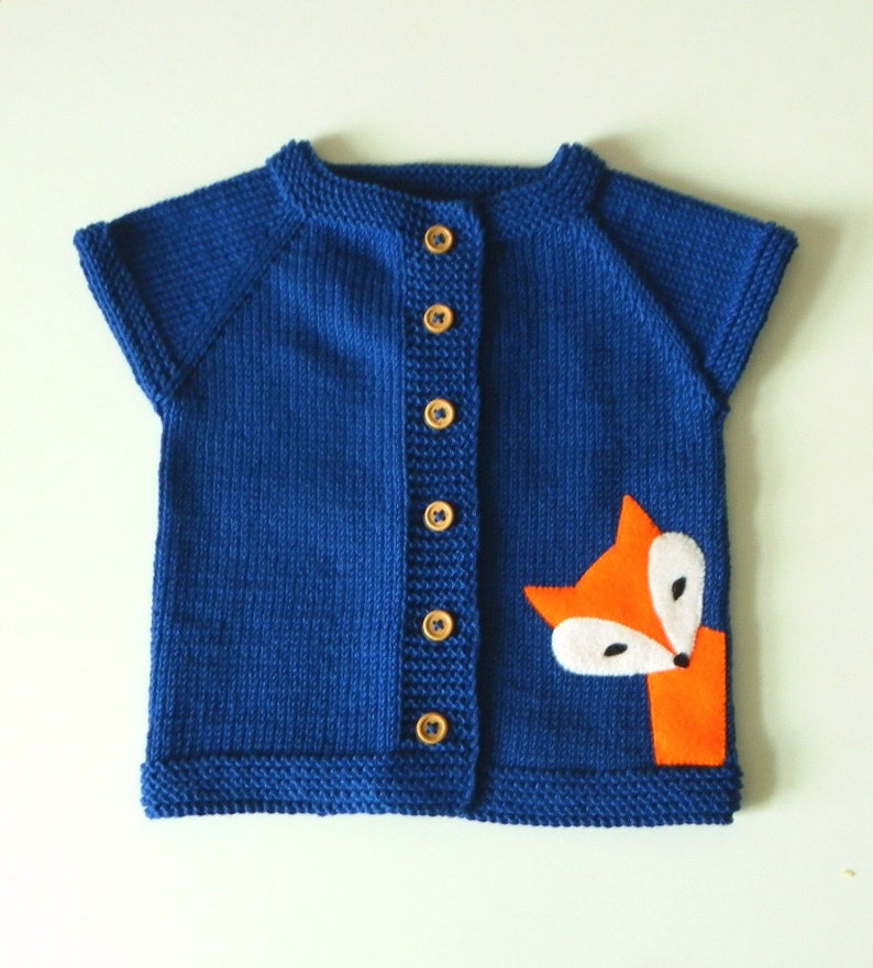 Knit Kids Fox Vest Moss Green Vest Green Wool Baby Vest MADE Etsy