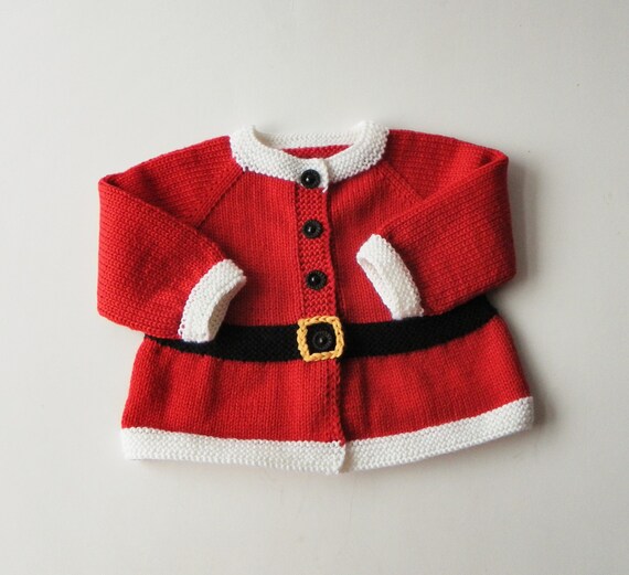 santa cardigan