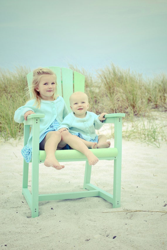 Mint Green Baby Girl Jacket Knit Merino Sweater With White Etsy
