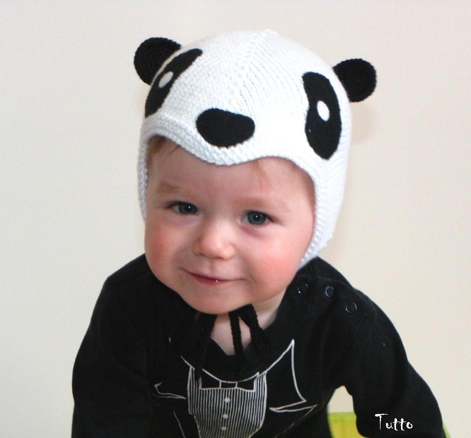 Spring Baby Hat Panda Hat Baby Pilot 