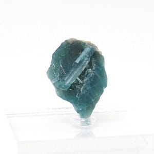 Grandidierite crystals on matrix from Madagascar natural raw stone mineral specimen