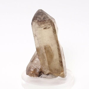 Smoky Quartz natural stone crystal from Graham Co., Arizona, USA - 42mm x 24mm x 16mm (F88946) structure minerals
