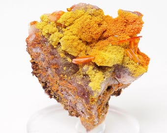 ミメタイト　鉱物標本 ミメット鉱 ミメタイト 黄鉛鉱 Mimetite