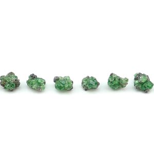 Chrome Grossular Garnet Crystal: Jeffrey Mine, Quebec, Canada - January Birthstone