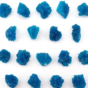 Cavansite Crystal Natural Blue Stone Mineral Specimen from Wagholi, India