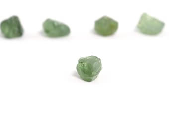 Green Demantoid Garnet Crystal: Tubussis Farm 22, Erongo Region, Namibia