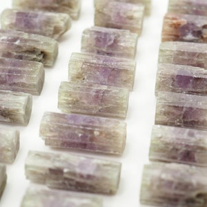 ONE Aragonite crystal double terminated stones natural purple coloring from Spain - select your size - structure minerals