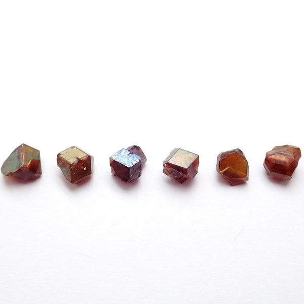 ONE Andradite "Rainbow" Garnet crystal raw stone from Japan - select your size - natural mineral specimen