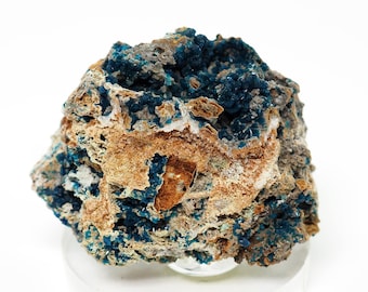 【イタリア/カラーラ産】カラーラダイヤモンドクォーツ イタリア、カラーラ産大理石上の水晶と方解石 - 47gm / 44 mm x 34 mm