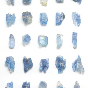 Jeremejevite Crystal from Namibia Mineral Specimen Small Blue Natural raw stone crystals
