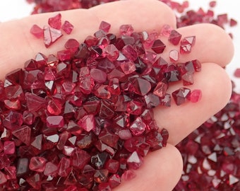 Spinel Crystals Natural Red Pink Raw Stone