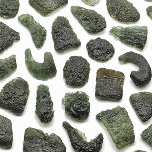 MOLDAVITE genuine real green tektite natural stone specimen Chlum nad Malší, České Budějovice, Czech Republic structure minerals