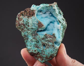 Quartz Chrysocolla Malachite Mineral Specimen
