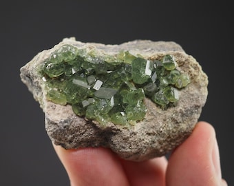 Green Demantoid Garnet, Madagascar