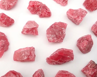 Rhodonite Raw Stone Brazil for Jewelry Making and Collecting