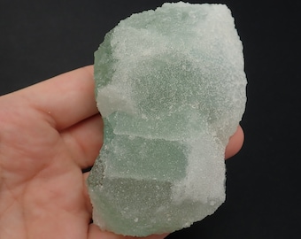 Quartz on Fluorite from China - 235gm / 98mm x 55mm x 38mm (F9.19.20-37)