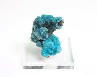 Hemimorphite mineral specimen from DR Congo - 26mm x 19mm x 20mm (F96638) structure minerals