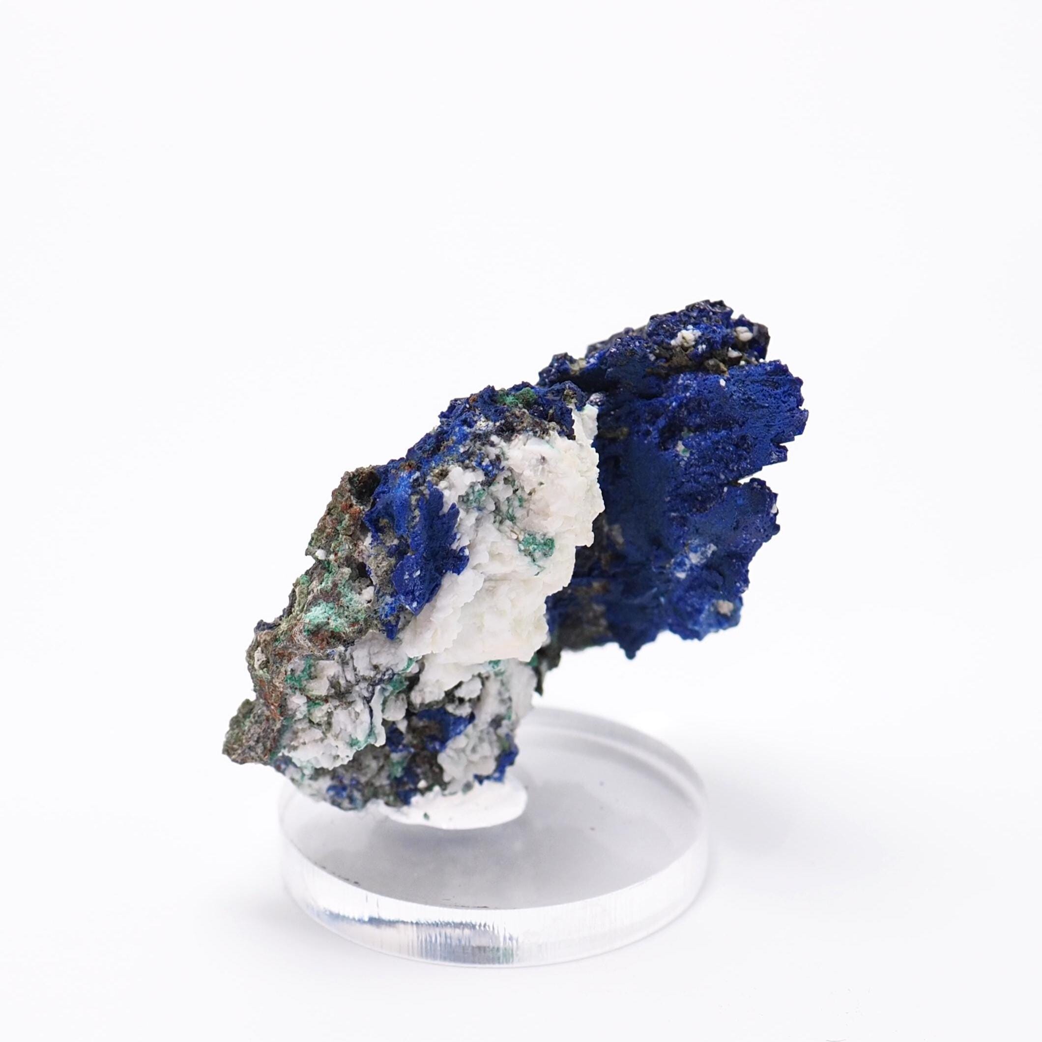 アズライト ツメブ産 鉱物 標本 原石 アズライト ツメブ産 鉱物 標本 原石 ツメブ鉱山産】アズライト 藍銅鉱