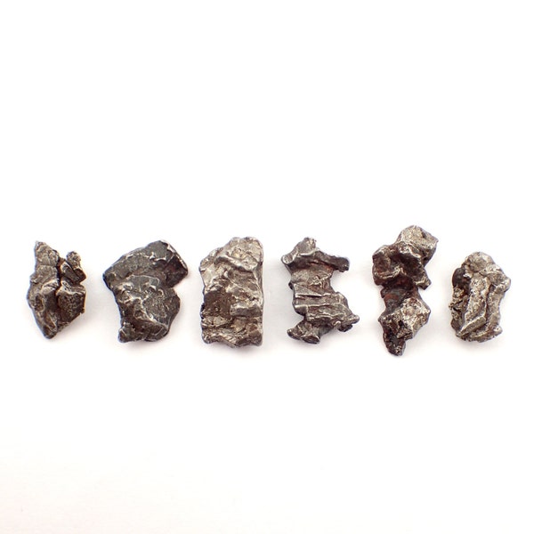 6 Meteorites from Argentina - 9.4gm / 12-18mm (P3013)