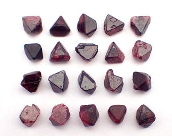 ONE Spinel crystal from Burma - chosen at random red raw stone crystals natural octahedron specimen