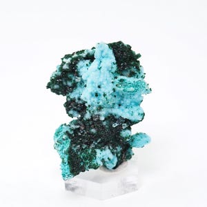 Quartz Chrysocolla Malachite Specimen: DR Congo Mineral Stone
