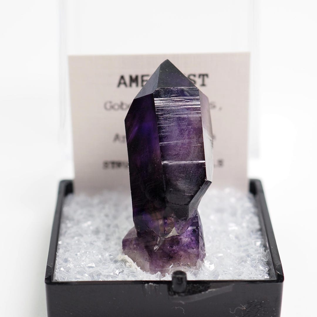 Amethyst Crystal Scepter Stone Quartz Namibia Thumbnail Mineral ...