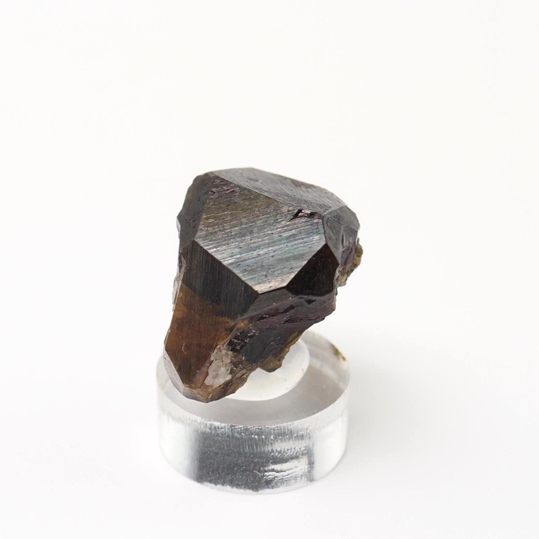 ニューメキシコ産アンドラダイトレインボーガーネット結晶 天然