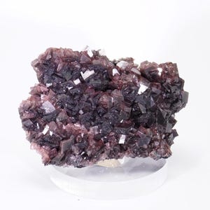 Pink Smithsonite var. Cobaltian with Chalcosite from Tsumeb mine, Namibia - Mineral Specimen, Geology Gift, Rock and Minerals (F5730-19)