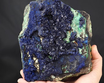 Azurite Morenci mine Arizona USA, Mineral Specimen, Large Decor Crystals
