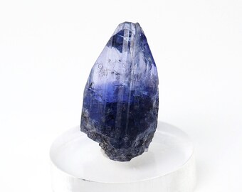 Tanzanite crystal raw stone from Tanzania - 20ct / 20mm x 11mm x 9.8mm (F89723) natural loose structure minerals