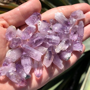 Amethyst Veracruz Purple Quartz Crystal Stone Mexico jewelry supplies geology science gift structure minerals