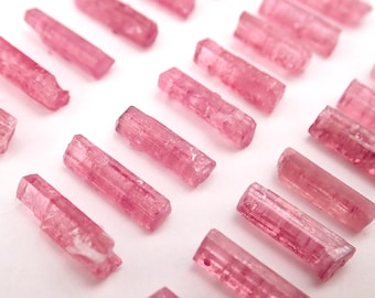 Pink Tourmaline Crystal - Rubellite Natural Raw Stone