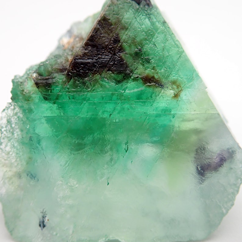 70gm 43mm x 40mm x 22mm F74401 Namibia Fluorite crystal from Erongo mtns