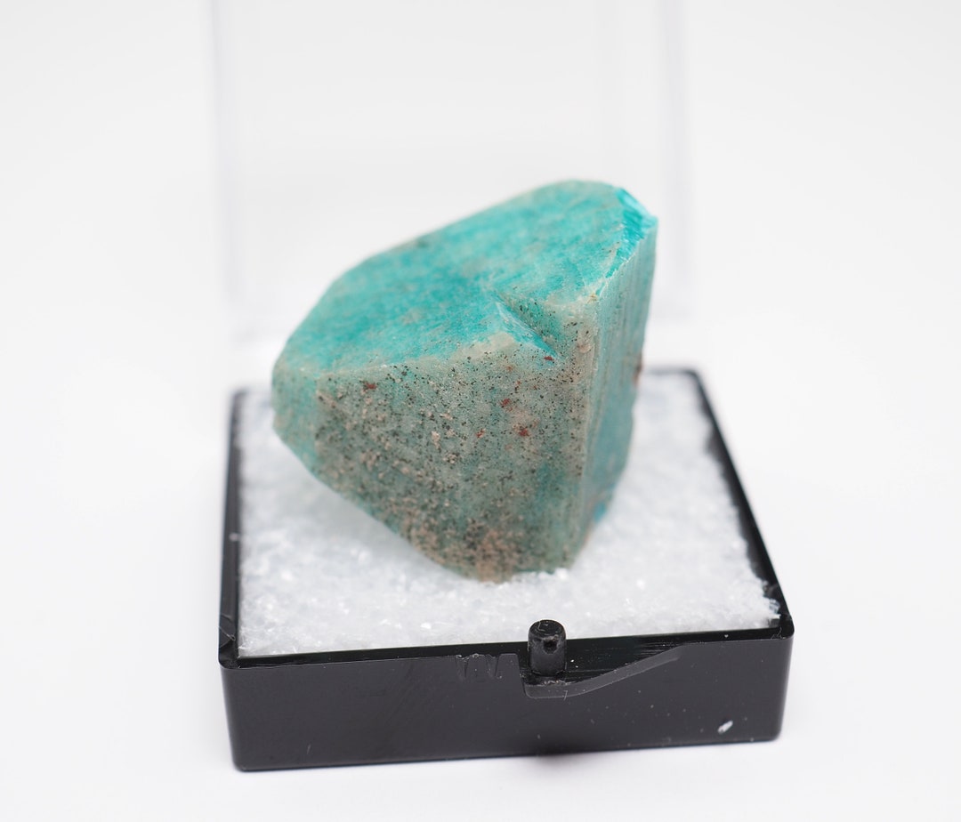 Cristal d'amazonite de Lake Colorado, ÉtatsUnis, pierre de la