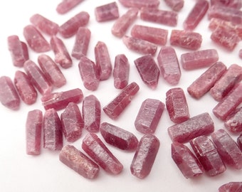 ONE Ruby crystal natural small stone from Madagascar - select your size - rubies raw stones chosen at random structure minerals