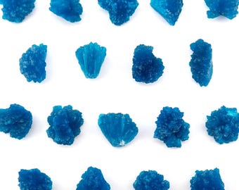 Cavansite Crystal Natural Blue Stone Mineral Specimen: Wagholi, India