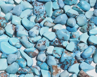 ONE Turquoise from Kazakhstan polished natural unstabilized stones